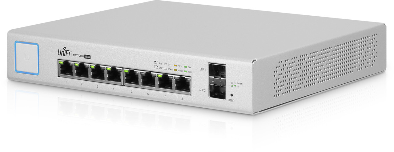 Коммутатор Ubiquiti UniFi US-8-150W - фото 1 - id-p56553427