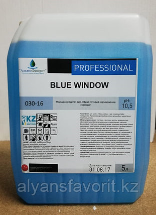 Blue Window - средство для мытья окон и зеркал- концентрат. 5 литров.РК, фото 2