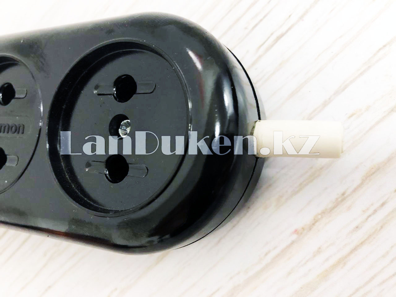 Колодка электрическая для удлинителя на 3 гнезда тип С 16A 250V~ EAC черная - фото 6 - id-p56062673