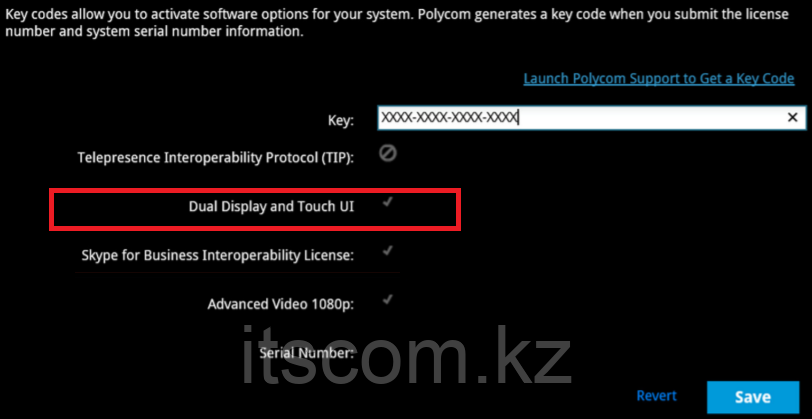 Лицензия Polycom Group Series 300 or 310 Enhanced Display Software License (5150-65085-001)
