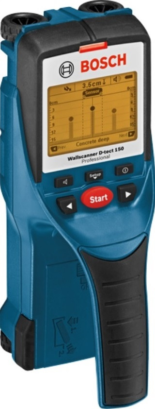 Детектор скрытых объектов в стенах BOSCH D-Tect 150