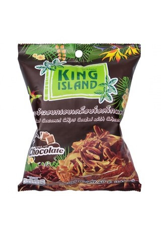 Кокосовые чипсы с шоколадом King Island