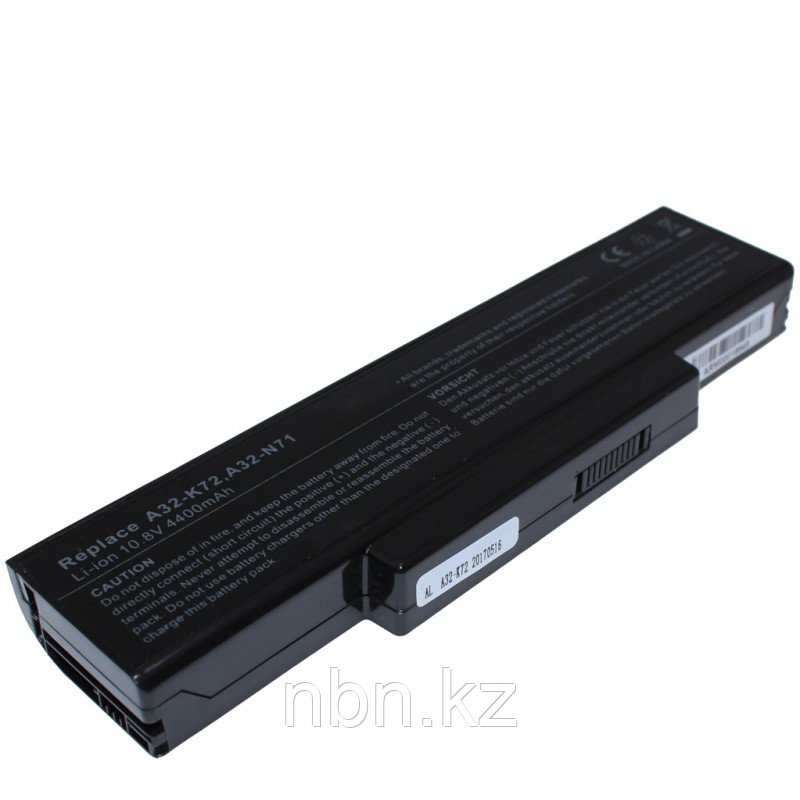 Батарея / аккумулятор A32-K72 Asus A72 / K72 / N73