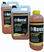 Антифриз Reval G12 + Hybrid (оранжевый). Канистра 10 кг.