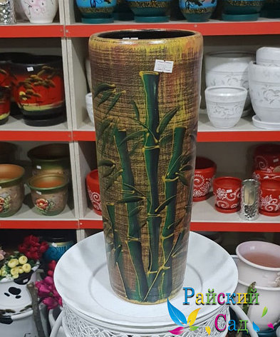 Керамическая ваза 30см. "Бамбук"., фото 2