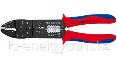 Клещи зажимные для опрессовки (0,50 - 6,00mm²) Knipex KN-9722240