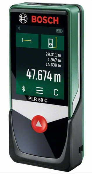 Лазерный Дальномер Bosch PLR 50 C. Внесен В Реестр СИ РК.