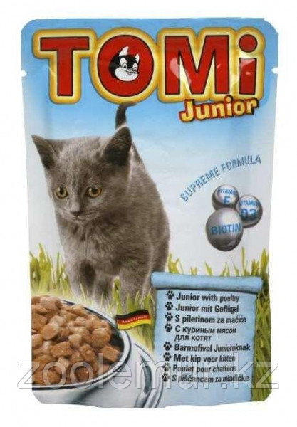  TOMI пауч - для котят 100 гр.