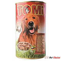 TOMI консервы - для собак  (с говядиной) 1.2 кг.