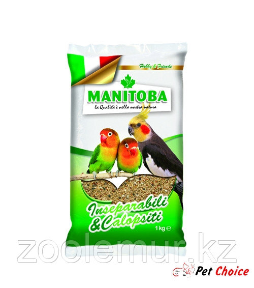 Manitoba зерновая смесь для средних попугаев 1 кг.