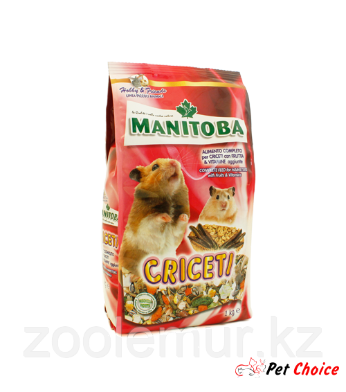 Manitoba Criceti корм для хомяков 1 кг.