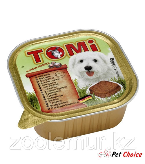 ToMi Консервы для собак (с ягненком) 300гр.