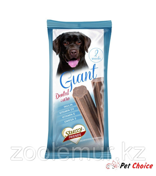 Stuzzy Friends Giant палочки для очистки зубов у собак средних и крупных пород 2*120г