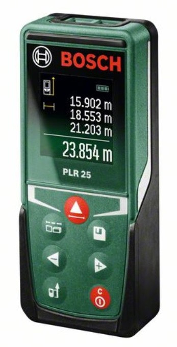 Bosch PLR 25 Лазерный дальномер (25 м) . Внесен в реестр СИ РК.