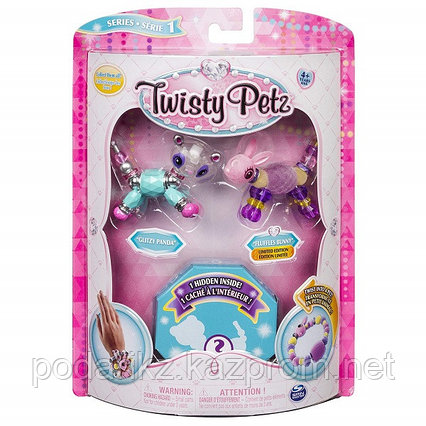 Twisty Petz 74101 Набор бусин для плетения 3 браслетов-питомцев