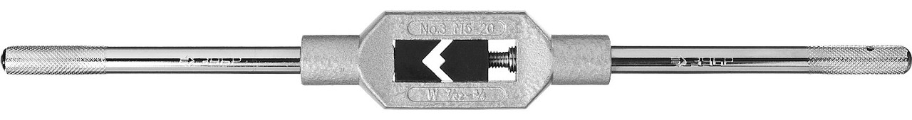 ЗУБР М5-М20, метчикодержатель №3, с регулируемыми вкладышами (28131-3_z01) - фото 2 - id-p55645667