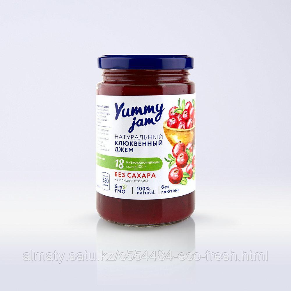 Низкокалорийный джем Yummy Jam клюквенный
