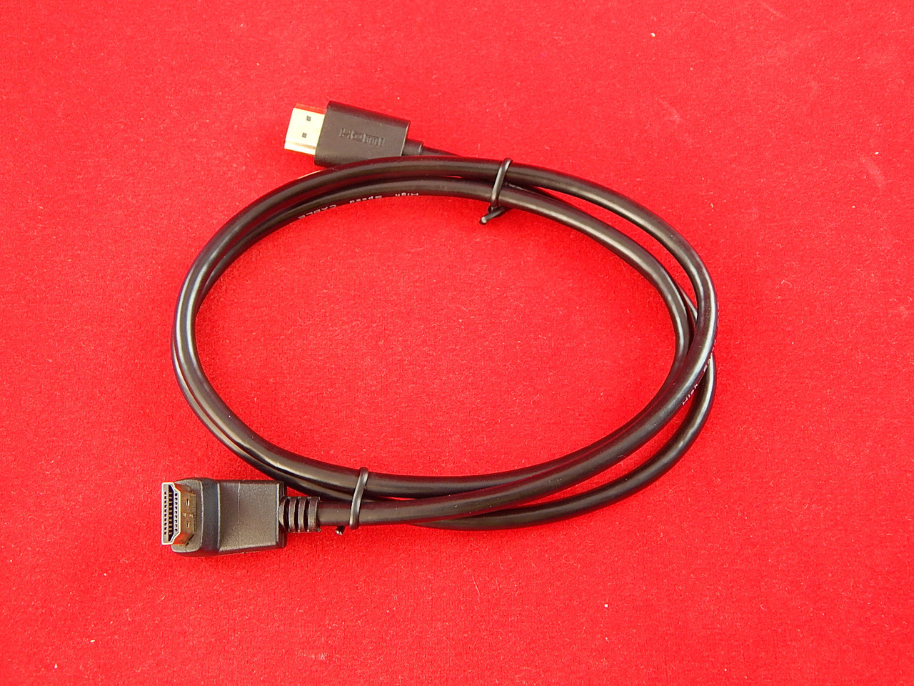 Кабель HDMI-HDMI угловой 90 градусов (1 м) - фото 1 - id-p56600502