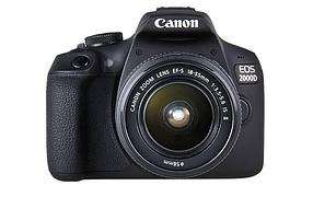 Фотоаппарат Canon EOS 2000D+18-55 IS II
