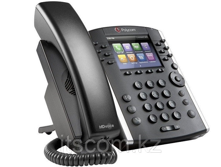 SIP телефон Polycom VVX 411 Skype for Business/Lync edition (2200-48450-019), фото 1