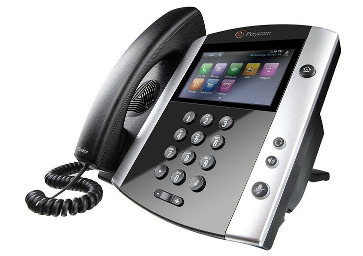 SIP телефон Polycom VVX 601 (2200-48600-025)