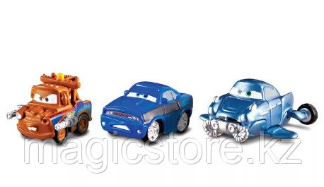 Cars Mattel Micro Drifters 3 Pack Тачки Набор трех машинок Микро Дрифтеры Y1124 - фото 2 - id-p51628057