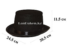 Фетровая шляпа цилиндр на вечеринку 11.5 см