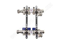 Распределительный коллектор Mixell из нержавеющей стали, 3 контура