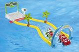 Cars Mattel World Grand Prix Splash Speedway Тачки Трек для ванной Скоростной заплыв с машинкой, фото 4