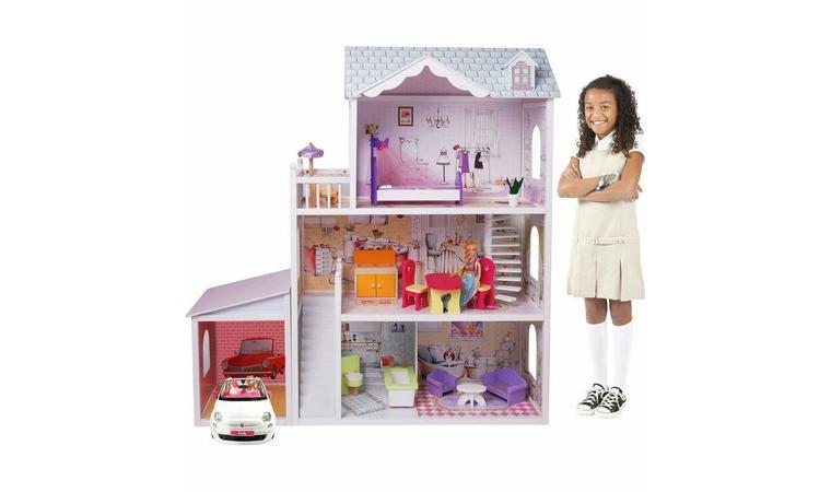 Кукольный дом с мебелью (123 см) Edufun EF4108