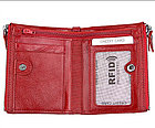 Кожаное портмоне RFID protected. Защита от воровства с карточек. Рассрочка. Kaspi RED, фото 4