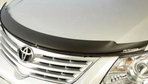 Дефлектор капота Toyota Avensis 2009+ OEM с логотипом универсал
