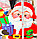 Гирлянда "Дед мороз", картонная, напольная,  58 см, фото 3