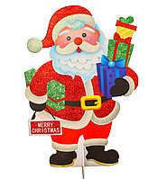 Гирлянда "Дед мороз", картонная, напольная,  58 см