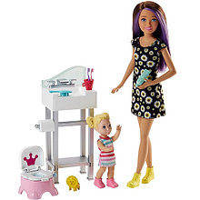 Mattel Barbie FJB01 Барби Набор "Няня"