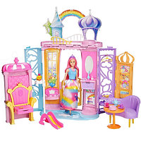 Mattel Barbie FTV98 Барби Переносной радужный дворец