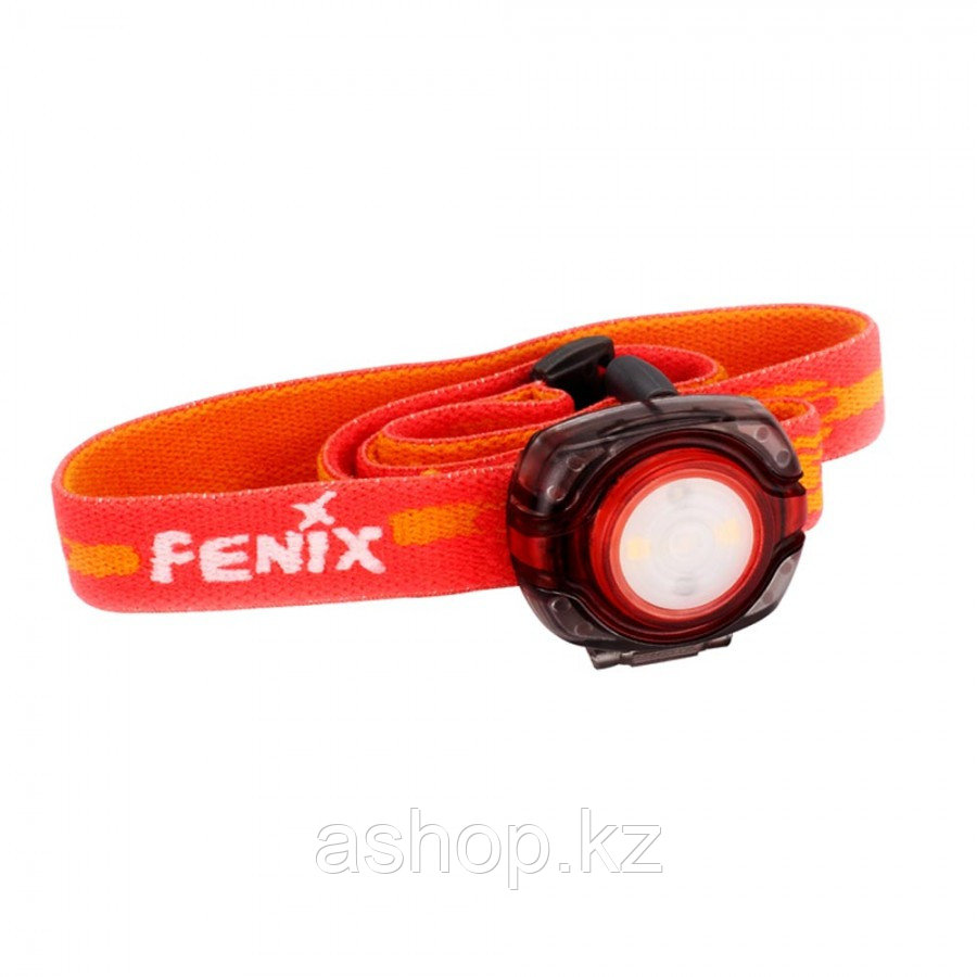 Фонарь электрический налобный Fenix HL05, Дальность луча: 4,5 м, Яркость: 8 (ярко), 3 (тускло), 0,2 (краасный)