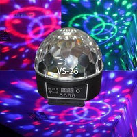 Музыкальный светодиодный вращающийся диско-шар со встроенным MP3 плеером"Crystal magic", Алматы