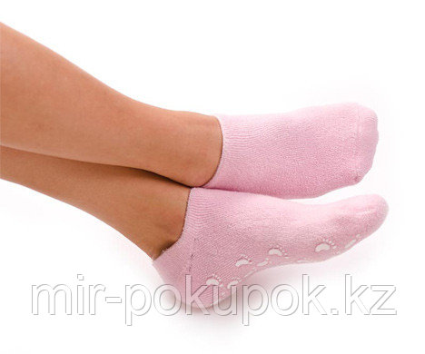 Многоразовые увлажняющие гелевые Спа носочки Spa Gel Socks.