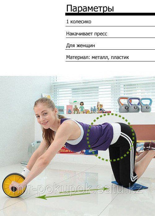 Колесо для пресса (ролик для пресса), Алматы