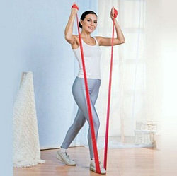 Резиновая лента для фитнеса и тренировок, эластичный жгут для фитнеса