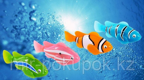 Электронная рыбка "Robofish" (Робофиш) с подстветкой, Алматы
