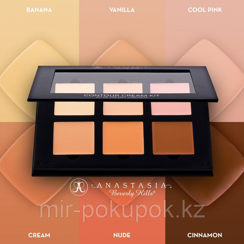 Распродажа! Палетка кремовых консилеров Contour Kit от Anastasia Beverly Hills, Алматы