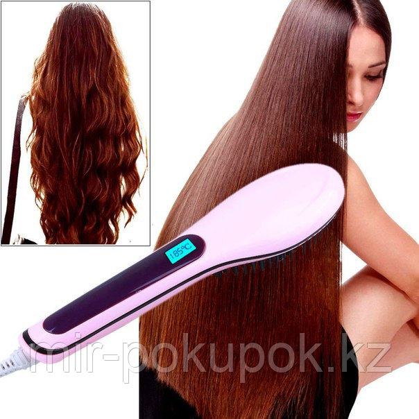 Электрическая расческа-выпрямитель Fast Hair Straightener HQT-906 (Фаст Хэир), Алматы