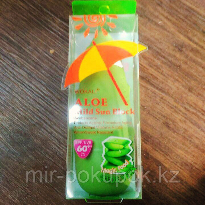 Солнцезащитный крем Алоэ Вера SPF 60+, Алматы