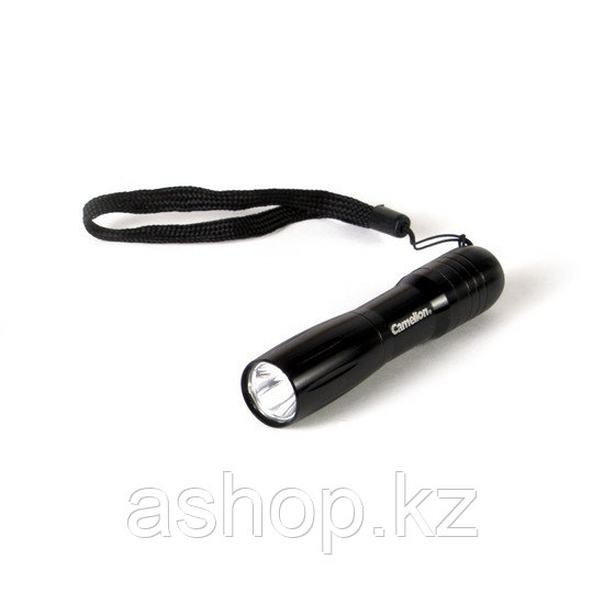 Фонарь светодиодный карманный Camelion T5013-LR6BP, Цвет: Чёрный, Упаковка: Блистер
