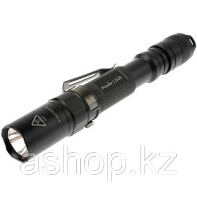 Фонарь электрический ручной Fenix LD20, Дальность луча: 110 м, Яркость: 180 (турбо), 81 (ярко), 30 (средне), 5