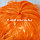 Парик оранжевый с челкой и легкими локонами 58 см, фото 4