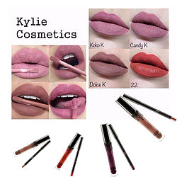 Жидкая матовая помада+карандаш для губ Lip Kit от Kylie Jenner