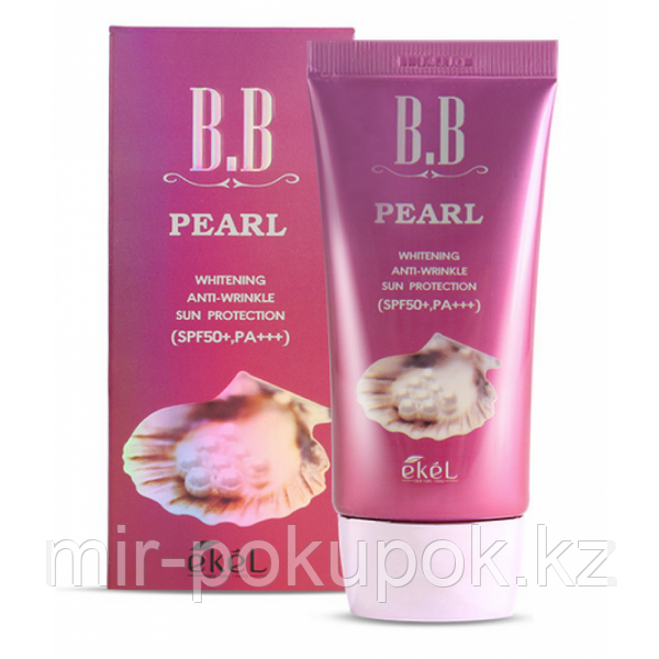 BB-крем с экстрактом жемчуга Ekel Pearl BB Cream SPF50/PA+++, Алматы